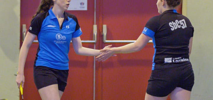 SBC57 Badminton Sarreguemines Elodie Sprick Mathilde Reiss