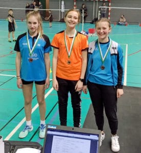 Championnat de Moselle 2018/2019 - Eva - Simple Dames Minime