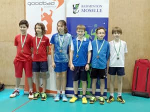 Championnat de Moselle 2018/2019 - Auguste - Double Homme Benjamin