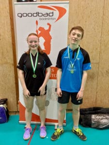 Championnat de Moselle 2018/2019 - Chloé et Thibault - Double Mixte Cadet