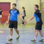 SBC57 Badminton Sarreguemines Nationale 3 Vincent Briche Remi Engler