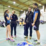 SBC57 Badminton Sarreguemines Nationale 3 Mathilde Reiss Elodie Sprick Vincent Briche Remi Engler
