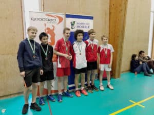 Championnat de Moselle 2018/2019 - Noé et Louis - Double Hommes Minimes