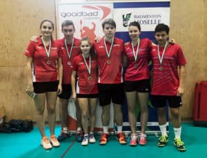 Championnat de Moselle 2018/2019 - Valentine - Double Mixte Junior