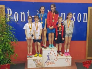 Grand Est 2019 - Double mixte benjamins_Auguste Bousser 3e
