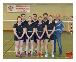 SBC57 Badminton Sarreguemines Nationale 3