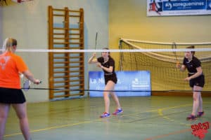 SBC57 Badminton Sarreguemines Mathilde Reiss Elodie Sprick