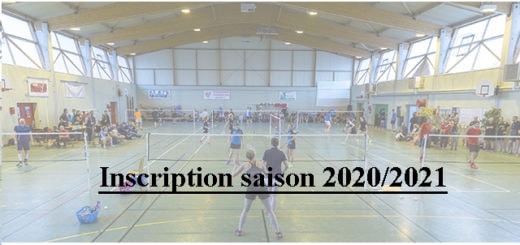 Inscription saison 2020/2021 SBC57