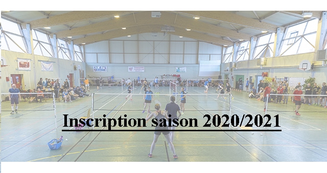 Inscription saison 2020/2021 SBC57