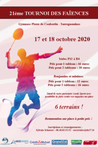 Tournoi des Faïences 2020
